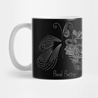 Floral Flutter Flower Butterfly Wings Best Gift For Mothers Mug